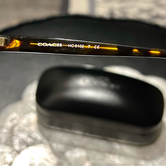 Coach Tortoise Shell Glasses - Picture 3 of 5